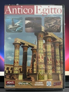 ANTICO EGITTO - CD-ROM NUOVO IN ITALIANO CELOPHANATO - Zdjęcie 1 z 2