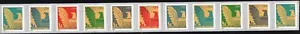 Scott #3801b (2003) Eagle Statues 11 Stamp Coil (PNC11) - MNH #2 - Picture 1 of 1