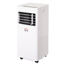 HOMCOM Condizionatore Ventilatore e Climatizzatore Portatile Bianco 860W