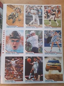 Sports Illustrated For Kids 2007 Uncut Cards Tom Brady, Tiger Woods, Chris Paul - Picture 1 of 5