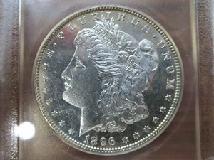 1896-p morgan dollar  29w102   - Picture 1 of 2