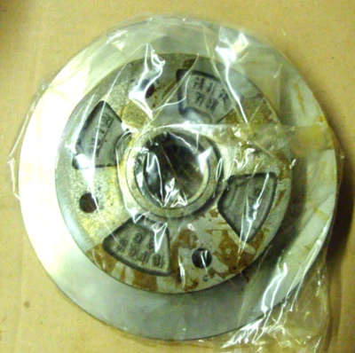 Rear Disc Brake Rotor, Pair (2) - fits Mazda 323, Mercury Capri/Tracer, 88-94 - Image 1 of 2