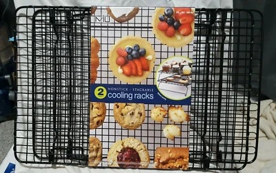 Estante de enfriamiento antiadherente MIU para galletas, paquete de 2 #10 Foto 1 de 2