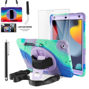 Custodia iPad 9a/8a/7a Generazione Resistente Antiurto + Protezione Schermo - Foto 1 di 35
