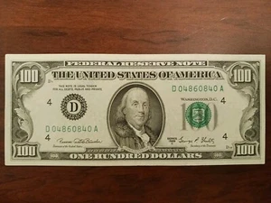 1969 C Series $100 Bill. FRN - Picture 1 of 6