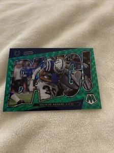 Jonathan Taylor 2022 Panini Mosaic Football NFL Bang! Insert Green Parallel - Picture 1 of 2