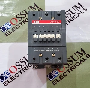 Contactor magnético ABB A110-30 110A BOBINA VOLTAJE 110VAC ENVÍO RÁPIDO GRATUITO - Imagen 1 de 4