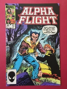 Marvel Comics: ALPHA FLIGHT Vintage Wolverine #13 ( 13 Aug 1984 ) - Picture 1 of 2
