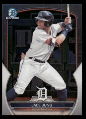 2023 Bowman Chrome Draft #BDC104 Jace Jung - Image 1 of 2