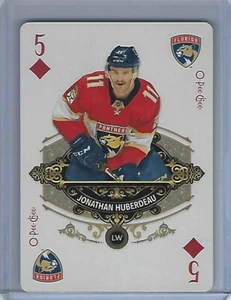 2020-21 O-Pee-Chee Playing Cards #5-DIAMONDS Jonathan Huberdeau - Picture 1 of 2