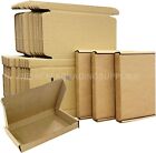 Mailer Boxes PIP BROWN Cardboard Foldable Net Letter Boxes Small Medium Large