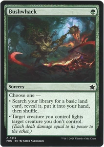 Bushwhack - 0215 - Fundamentos - Magic the Gathering (MTG) casi nuevo/muy bueno - Imagen 1 de 1