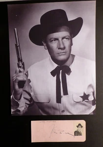 JOEL McCREA AMERICAN ACTOR WYATT EARP WITCHITA VINTAGE 1940's AUTOGRAPH SIGNED - Picture 1 of 6
