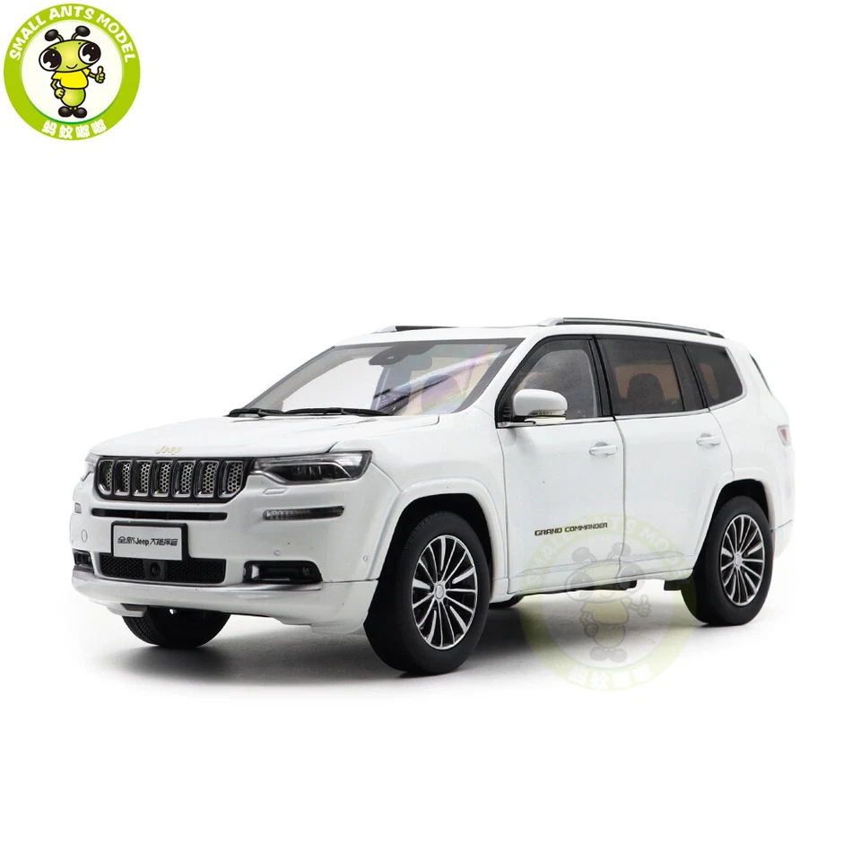 1/18 Jeep Grand Commander White Diecast Model Toy Car Gifts For Friends - Image 1 of 4