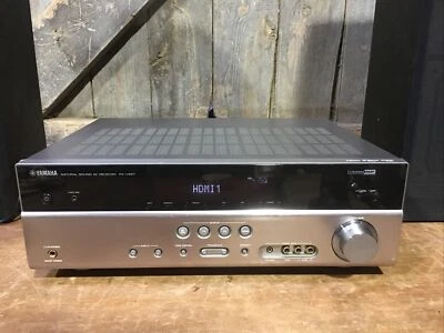 Yamaha RX-V567 Natural Sound AV Receiver Amplifer 7.1 Channel Silver No Remote - Image 1 of 4