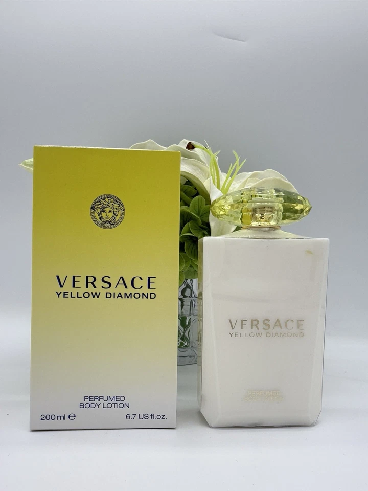 Loción corporal perfumada Versace Yellow Diamond 6,8 oz / 200 ml nueva Foto 1 de 1