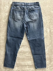 So Jeans Women's Size 11 Vintage Stretch Mom Jean High Rise Distressed - Picture 1 of 10