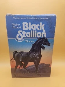 Lot 4 The Black Stallion Series Books Box Set Vtg 1969 - Picture 1 of 5