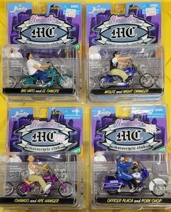 Jada Toys Homie Rollerz Set of 4 Big Vato Wolfe Chango & Officer Placa NEW 1/24 - Picture 1 of 6