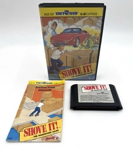 Shove It...The Warehouse Game (Sega Genesis, 1990) Completo En Caja - Probado - Imagen 1 de 11