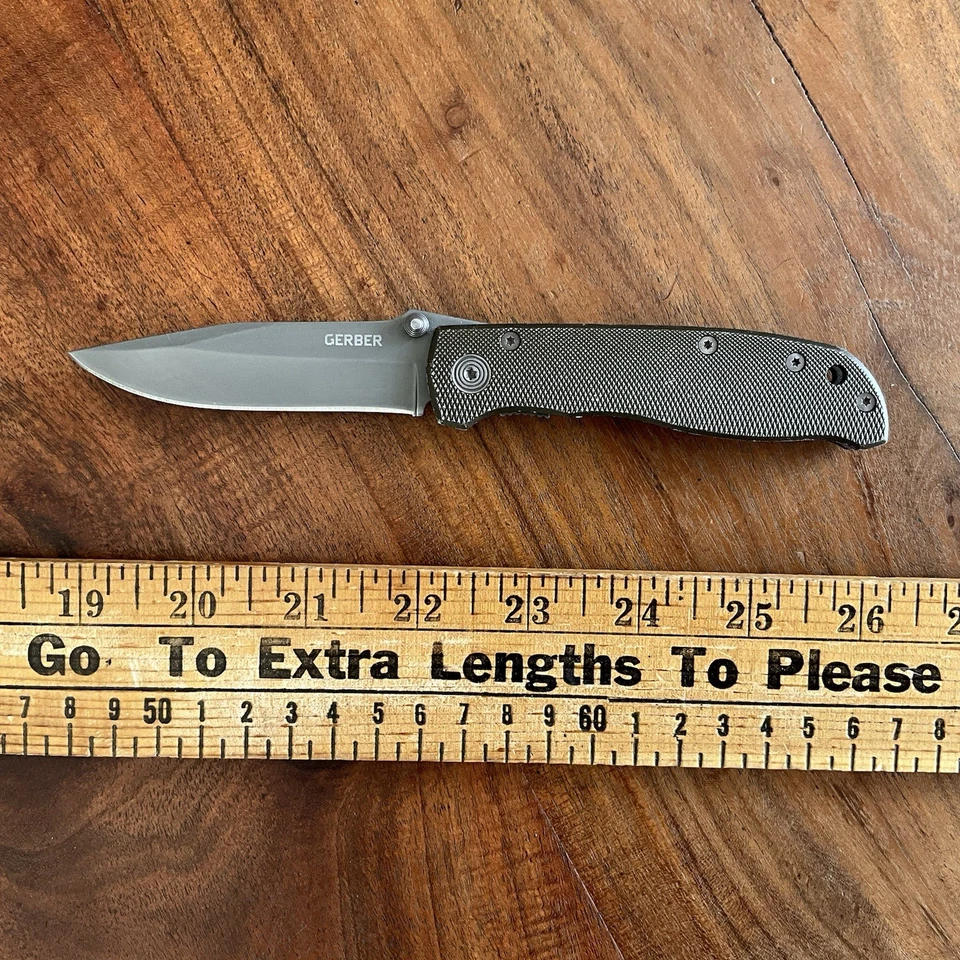 Gerber Air Ranger Folding Pocket Knife Liner Lock Combo Edge Blade - Image 1 of 4