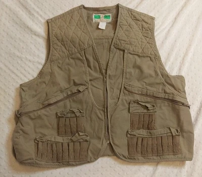 Game Winner Hunting Vest Mens Large Utility Zip Pockets Outdoor Sportswear Gear - Image 1 of 4