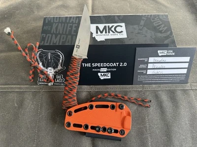🔥MONTANA KNIFE COMPANY  MKC🔥SPEEDGOAT 2.0 Magnacut -ONX-Limited Edition O&B - Image 1 of 4