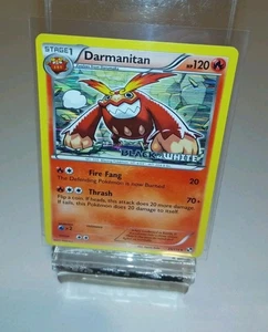 Darmanitan Prerelease 25/114 Black & White Holo Stamp NM Pokemon - Picture 1 of 2
