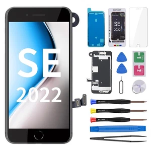 per iPhone SE 3a / 2a Generazione e per iPhone 8 Sostituzione Schermo con H... - Foto 1 di 6