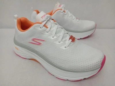 Skechers Women's Max Cushioning Arch Fit Performance Shoes 128308 White Sz 9 - Image 1 of 4