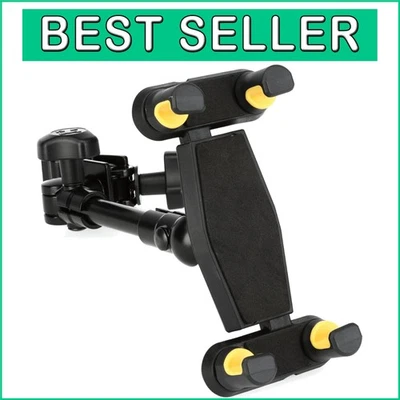 Universal 2-in-1 Tablet & Phone Stand with Adjustable Angles - Black Finish - Image 1 of 2