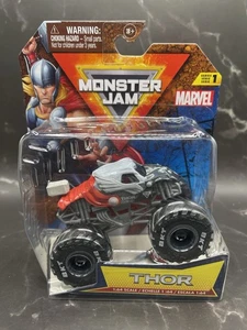 Monster Jam 1:64 Thor Serie 1 Marvel Truck NEU - Bild 1 von 1