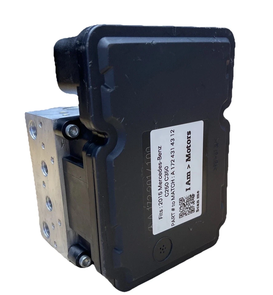 Bomba de freno ABS 2015 reacondicionada Mercedes-Benz C250 C350 | A 172 431 43 12 Foto 1 de 4