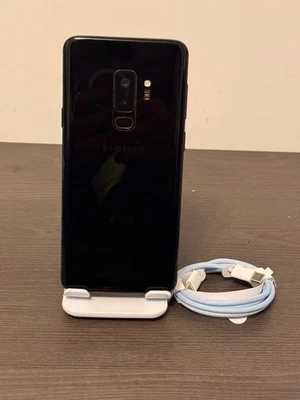 Samsung Galaxy S9 Plus 128GB Midnight Black Unlocked – Screen Burn Used Bargain - Image 1 of 4