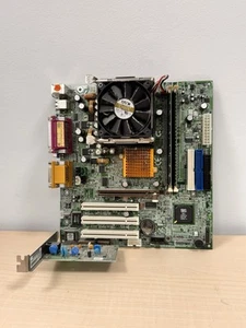 Gigabyte GA-8SIML REV 1.0 Socket 478 Motherboard + Intel Pentium 2.25 GHz + RAM - Afbeelding 1 van 6