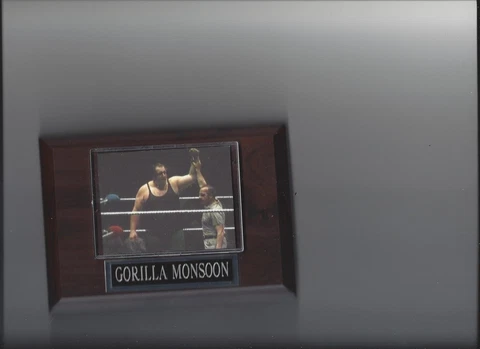 GORILLA MONSOON PLAQUE WRESTLING WWF Cover