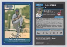 2006 Bowman Draft Chrome Draft Picks Blue Refractor /199 Ryan Morris #DP24