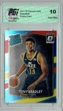 Tony Bradley 2017 Donruss Optic #173 Red & Yellow Rookie Card PGI 10