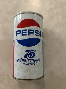 Vintage Pepsi Can 75th Anniversary 1898-1973 Plays A Pepsi Jingle ! Very rare! - Picture 1 of 6