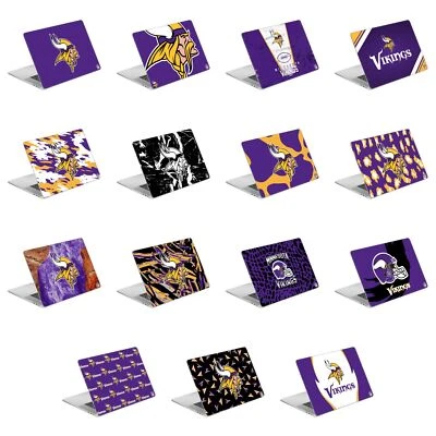 ОФИЦИАЛЬНЫЙ ВИНИЛОВЫЙ ЧЕХОЛ NFL MINNESOTA VIKINGS ДЛЯ APPLE MACBOOK AIR PRO 13–16 - Изображение 1 из 4