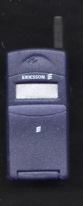 VINTAGE MOBILE PHONE PIN. ERICSSON T10. PIN FLIPS LIKE THE PHONE - Picture 1 of 2
