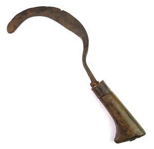 Vintage sickle - Hand Primitive sickle – Old Rustic sickle. G47-276 - Picture 1 of 8