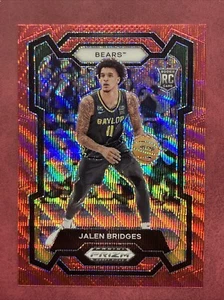 Jalen Bridges 2024 Panini Draft Picks Red Wave Rookie RC #56 - Picture 1 of 2