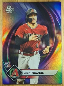 2022 Alek Thomas RC Bowman Platinum #67 ROOKIE MLB Arizona Diamondbacks - Picture 1 of 2