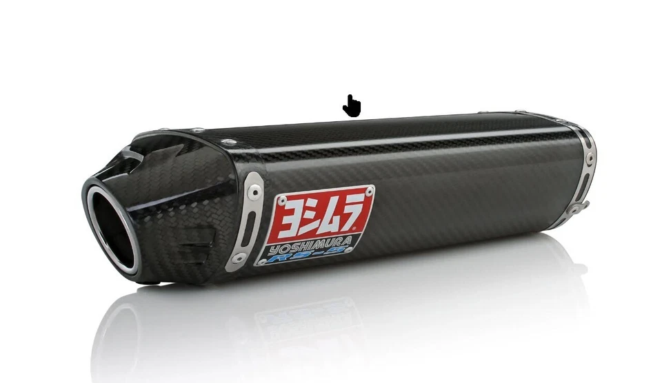 Yoshimura 1200272 RS-5 Slip-On, Carbon Fiber Muffler fits HONDA 04-07 CBR1000RR - Изображение 1 из 1