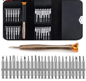 25X Screwdriver Repair Tool Set fr Phone Camera Watch PC Laptop Glasses - Picture 1 of 6