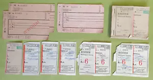 Konvolut BRD DDR UdSSR Militär Fahrkarten Tickets - Bild 1 von 6