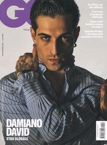 GQ ITALIA #284 April 2025 FASHION MAGAZINE cover DAVID DAMIANO (MANESKIN) - NEW - Picture 1 of 1