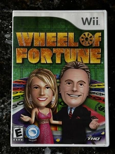 Wheel of Fortune (Nintendo Wii, 2014) COMPLETE CIB TESTED - Picture 1 of 5