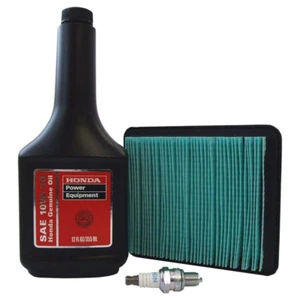 Honda Tune Up Kit for GC GCV Engines Lawn Mower Spark Plug Air Filter Oil - Picture 1 of 12